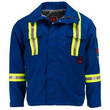 Picture of 8343SR Mid Length Jacket - 6 oz Nomex® IIIA, Summer Lined with WCB Reflective Trim
